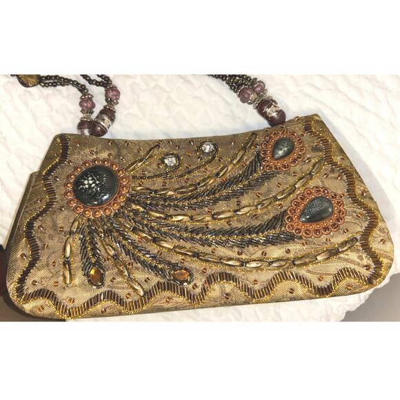 Fashion Beaded Evening/Formal Handbag - Picture 4 of 6